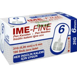 IME FINE Universal Pen Kanülen 31 G 6 mm