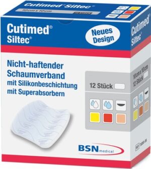 CUTIMED Siltec Schaumverb.10x20 cm nicht haftend