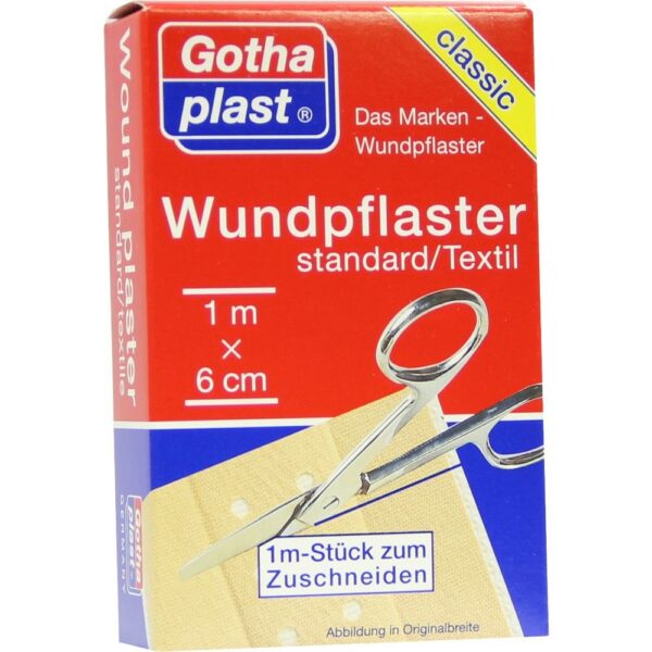 GOTHAPLAST Wundpfl.stand.6 cmx1 m