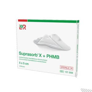 SUPRASORB X+PHMB HydroBalance Wundverb.5x5 cm