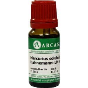 MERCURIUS SOLUBILIS Hahnemanni LM 6 Dilution