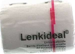 LENKIDEAL Idealb.6 cmx5 m weiß m.Verbandkl.einz.