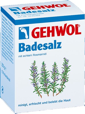 GEHWOL Rosmarin Badesalz Portionsbeutel