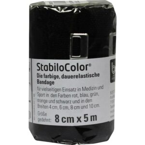 BORT StabiloColor Binde 8cm schwarz