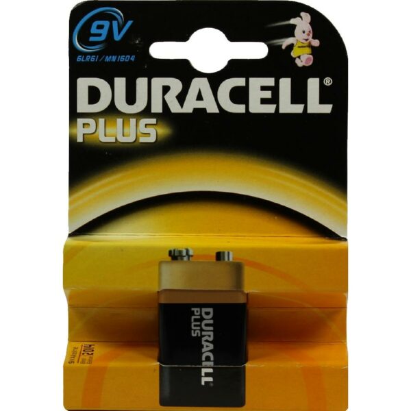 BATTERIEN E Block 6LR61 9V MN1064 Duracell Plus