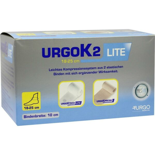 URGOK2 Lite Kompr.Syst.10cm Knöchelumf.18-25cm