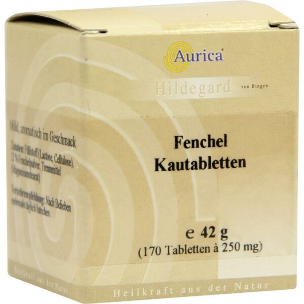 FENCHELKAUTABLETTEN AURICA