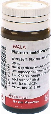 Platinum metallicum D6 Globuli