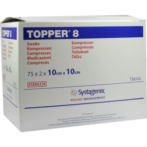 TOPPER 8 Kompr.10x10 cm steril