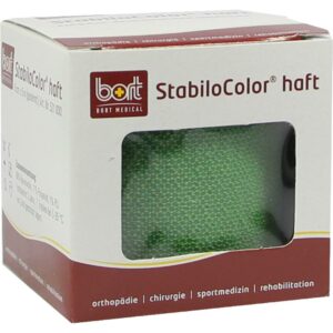 BORT StabiloColor haft Binde 6cm grün