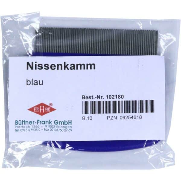 NISSENKAMM Metall blauer Griff