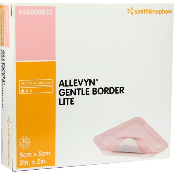 ALLEVYN Gentle Border Lite 5x5 cm Schaumverb.