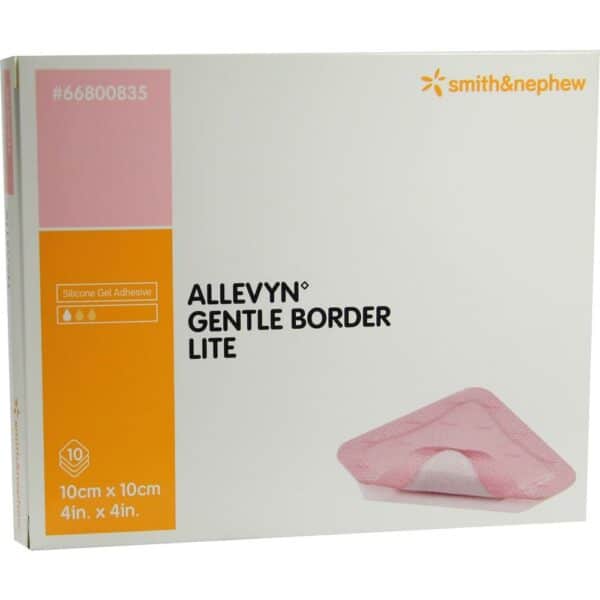 ALLEVYN Gentle Border Lite 10x10 cm Schaumverb.