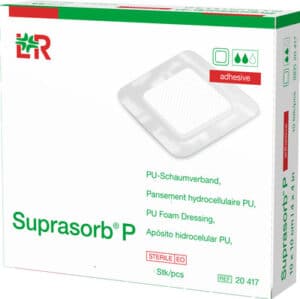 SUPRASORB P PU-Schaumv.5x5 cm nicht klebend