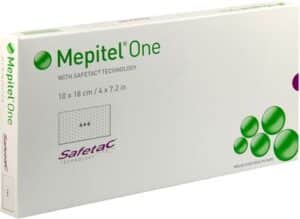 MEPITEL One Silikon Netzverband 10x18 cm