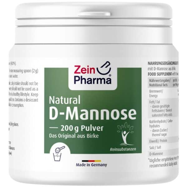 Zein Pharma Natural D-Mannose Pulver