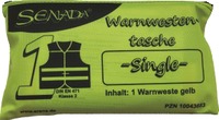 SENADA Warnweste gelb Single Tasche