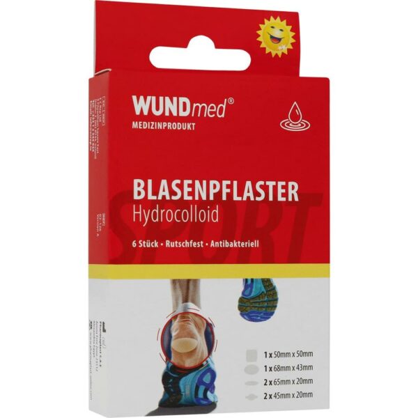 BLASENPFLASTER transparent hydrocolloid 4 Größen