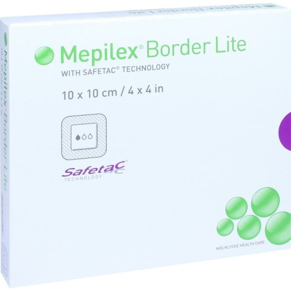 MEPILEX Border Lite Schaumverb.10x10 cm steril