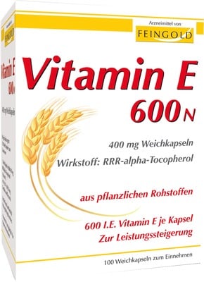 VITAMIN E 600 N Weichkapseln