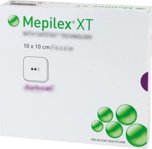 MEPILEX XT 10x10 cm Schaumverband