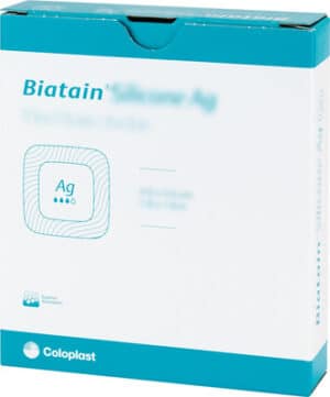 BIATAIN Silicone Ag Schaumverband 7