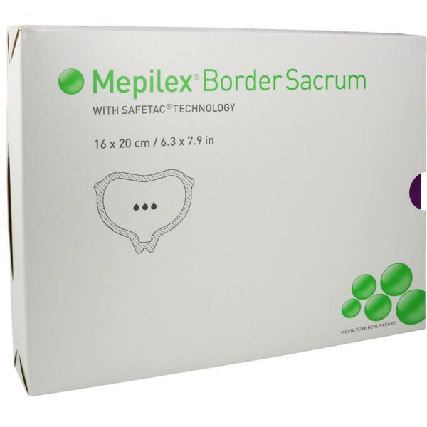 MEPILEX Border Sacrum Schaumverb.haft.16x20 cm st.