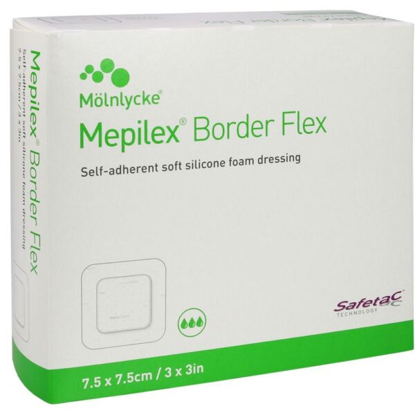 MEPILEX Border Flex Schaumverb.haftend 7