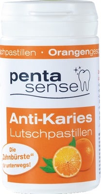 ANTI-KARIES Lutschpastillen Orange