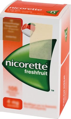 NICORETTE 4 mg freshfruit Kaugummi