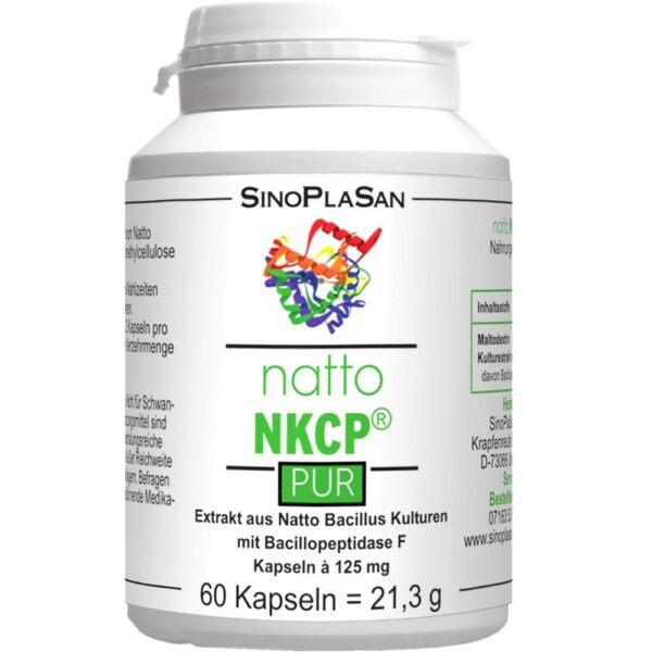 NATTO NKCP PUR 125 MG KAPS