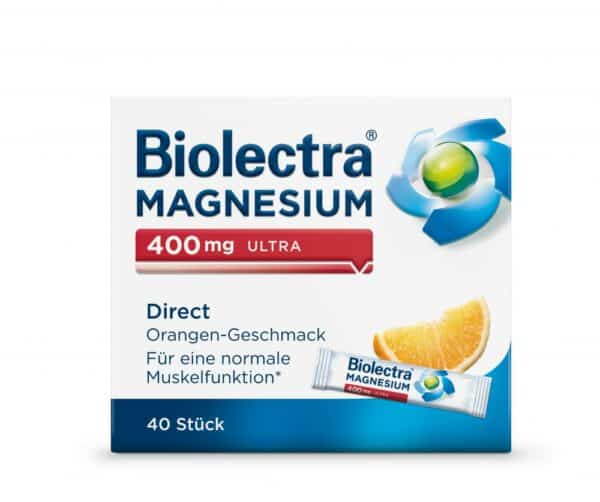 Biolectra MAGNESIUM 400mg ultra Direct Orange