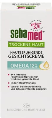 SEBAMED Trockene Haut Omega 12% Gesichtscreme