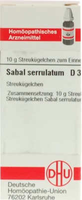 SABAL SERRULATUM D 3 Globuli