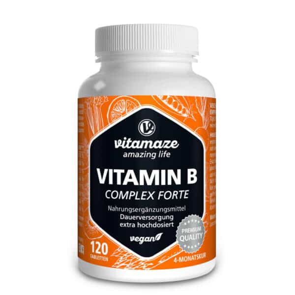 VITAMIN B-Complex extra hochdosiert vegan