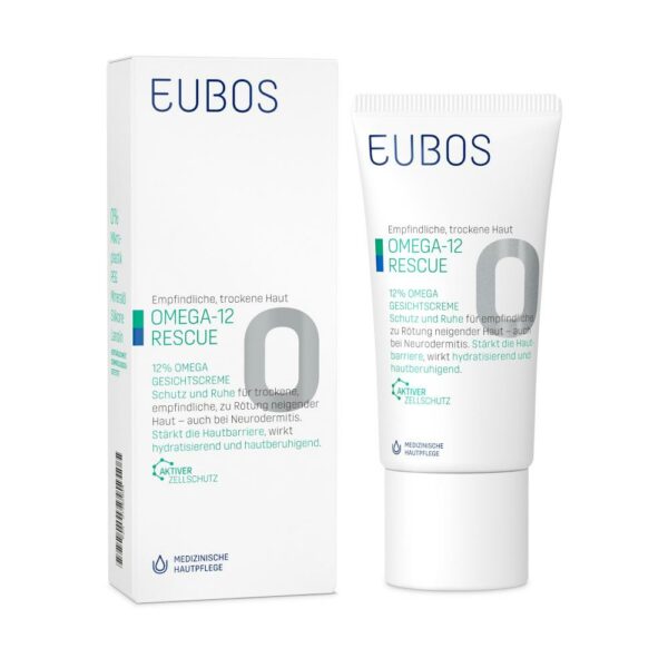 EUBOS EMPFINDLICHE TROCKENE HAUT OMEGA 12% GESICHTSCREME