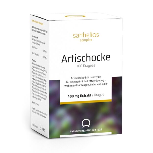 SANHELIOS Artischocke Dragees