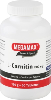 MEGAMAX L Carnitin 1000 mg Tabletten