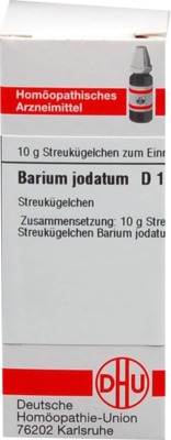 BARIUM JODATUM D 12 Globuli