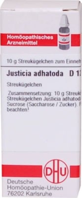 JUSTICIA adhatoda D 12 Globuli