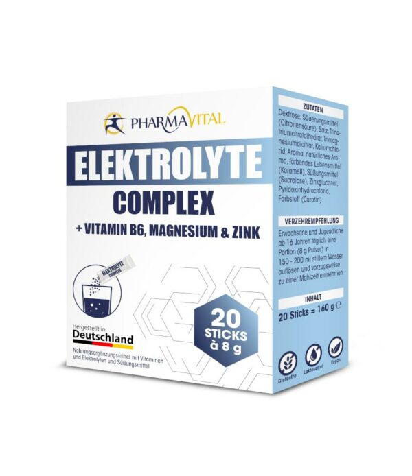 PHARMAVITAL ELEKTROLYTE COMPLEX STICKS