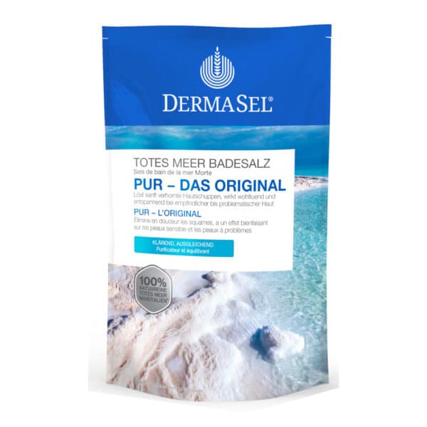 DERMASEL Totes Meer Badesalz Pur