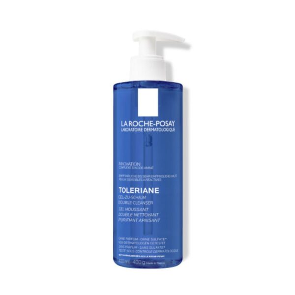 LA ROCHE-POSAY TOLERIANE GEL zu SCHAUM CLEANSER