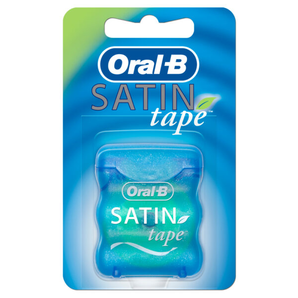 ORAL B Zahnseide SATINtape blau Blisterkarte