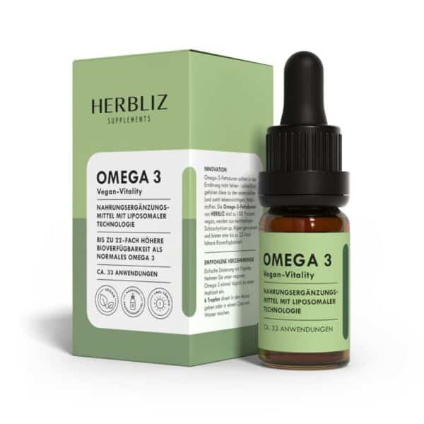 HERBLIZ OMEGA 3 VEGAN VITALITY