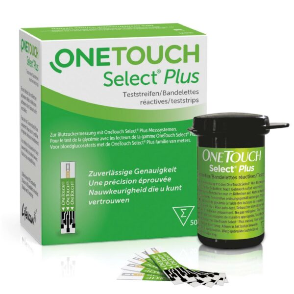 OneTouch Select® Plus Blutzuckerteststreifen