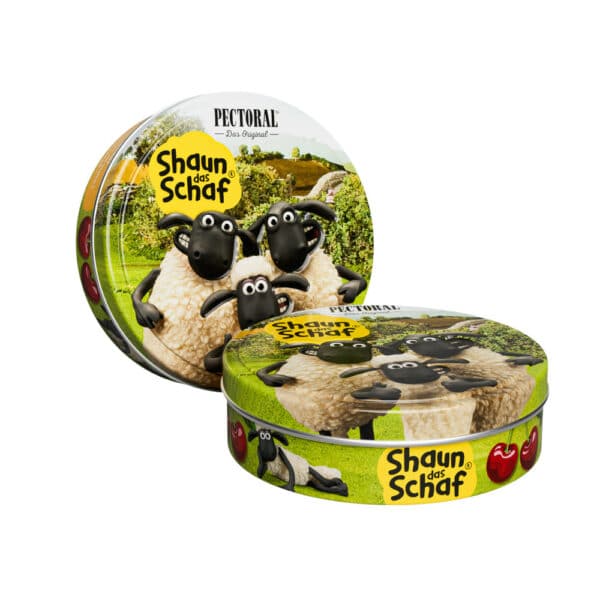 Kinder Pectoral Shaun das Schaf Schafe 60g Dose