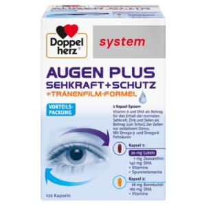 Doppelherz system AUGEN PLUS SEHKRAFT+SCHUTZ+TRÄNENFILM-FORMEL