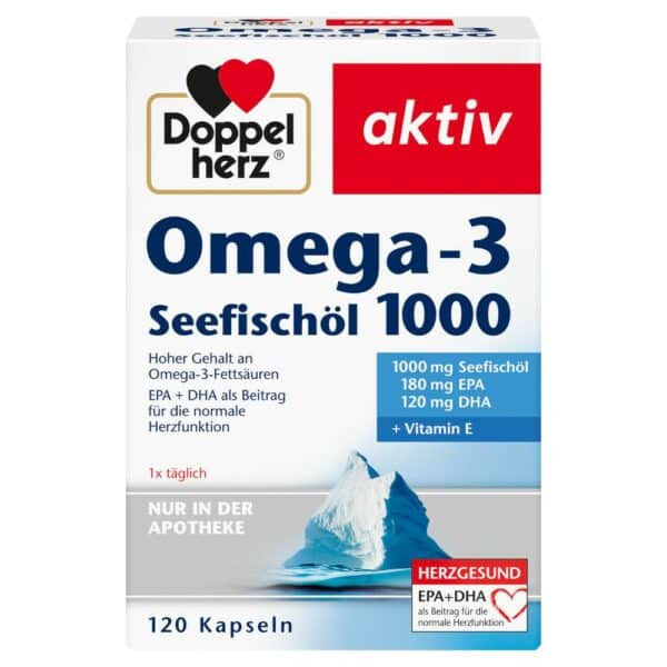 Doppelherz aktiv Omega-3 Seefischöl 1000