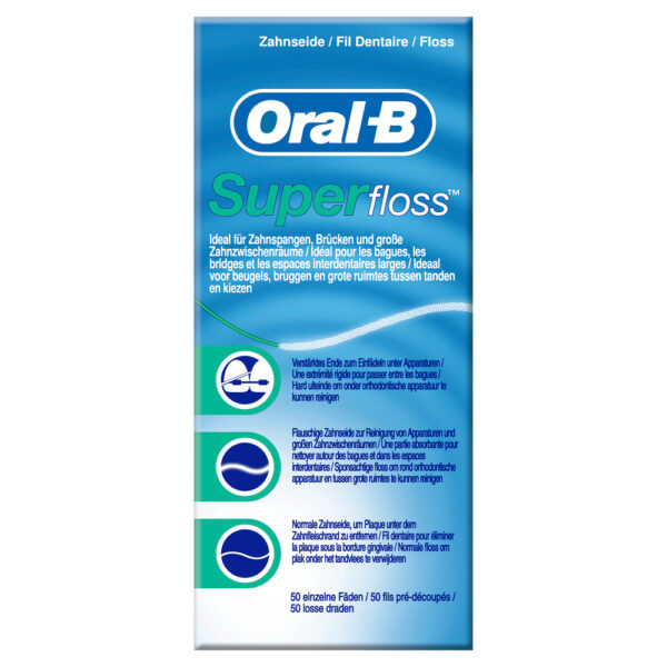 ORAL B Zahnseide Superfloss